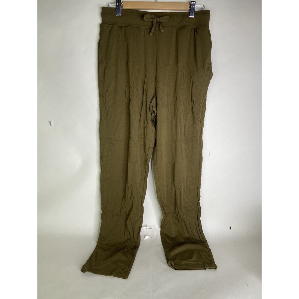 2xist Luxe Dream Lounge Pants Sleepwear Pajama Dark Olive Green Mens Size M